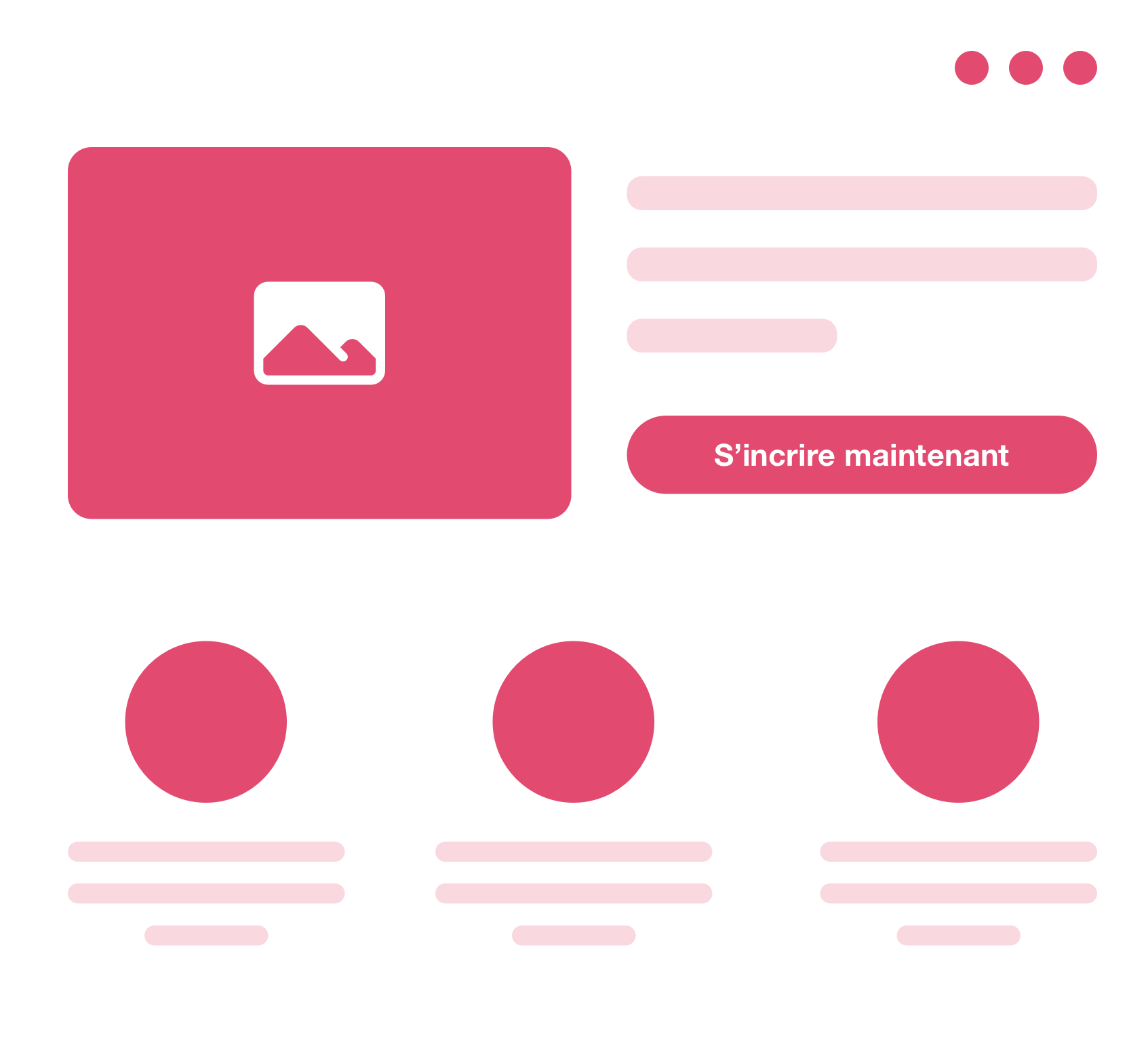 Landing pages