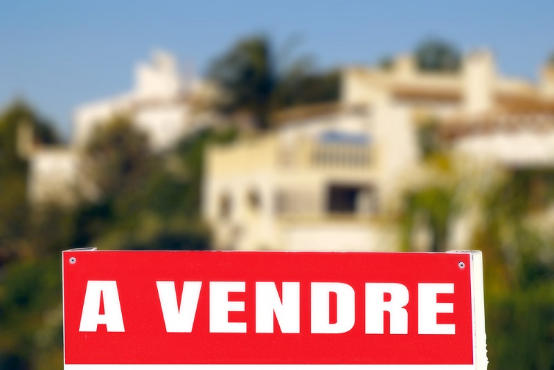 panneau d’agence immobilière